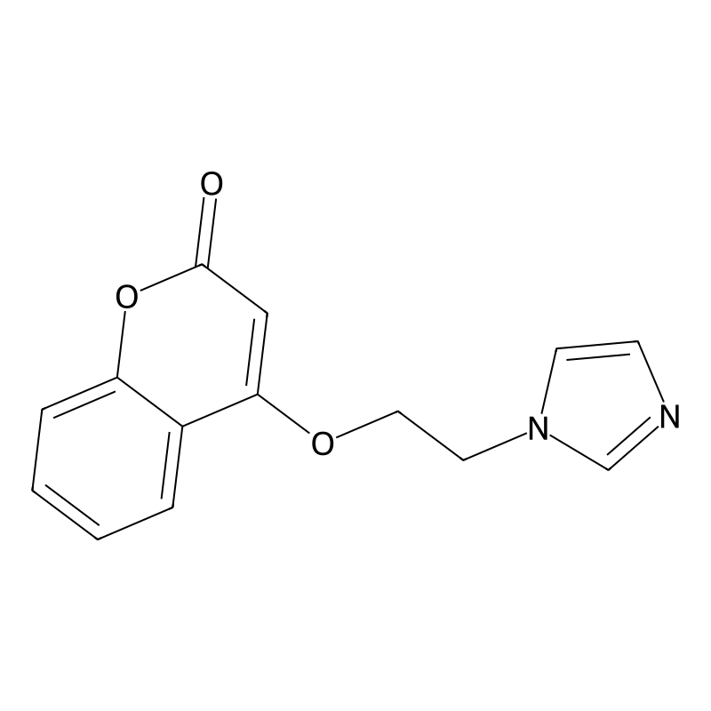 4-(2-imidazol-1-ylethoxy)chromen-2-one