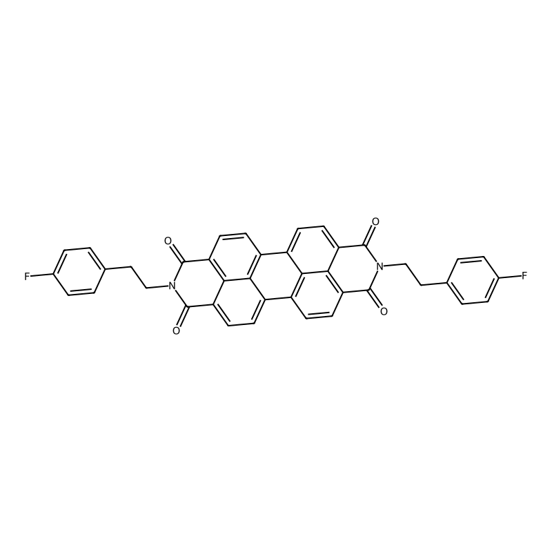 7,18-bis[2-(4-fluorophenyl)ethyl]-7,18-diazaheptacyclo[14.6.2.22,5.03,12.04,9.013,23.020,24]hexacosa-1(23),2,4,9,11,13,15,20(24),21,25-decaene-6,8,17,19-tetrone