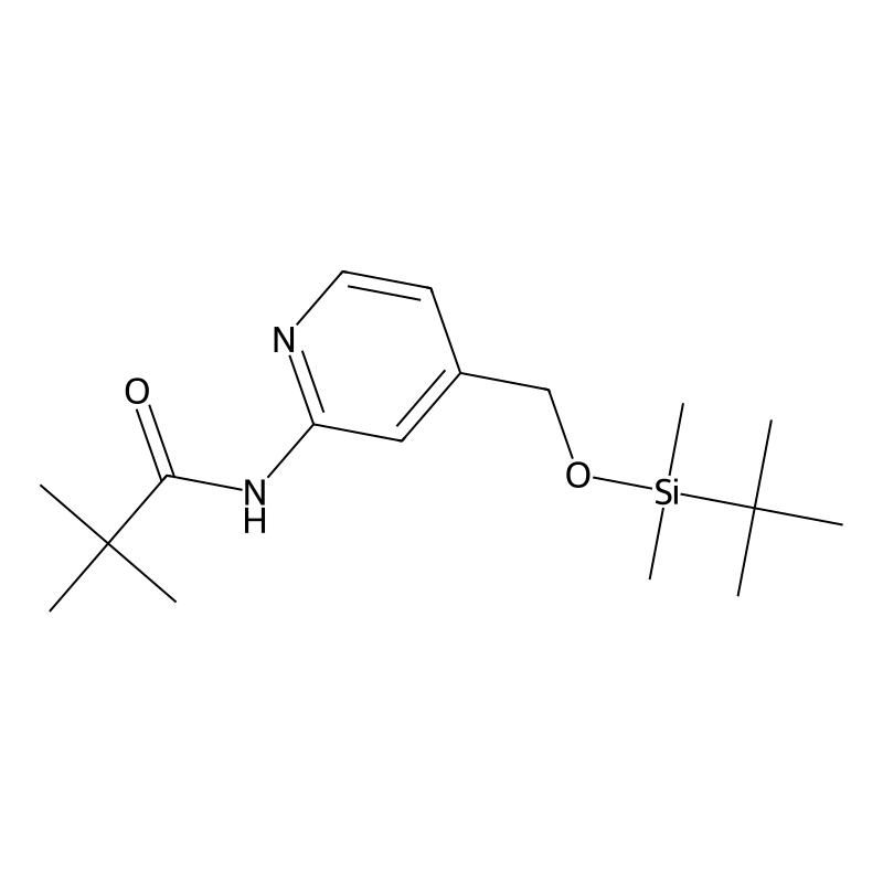 N-[4-(tert-Butyl-dimethyl-silanyloxymethyl)-pyridin-2-yl]-2,2-dimethyl-propionamide