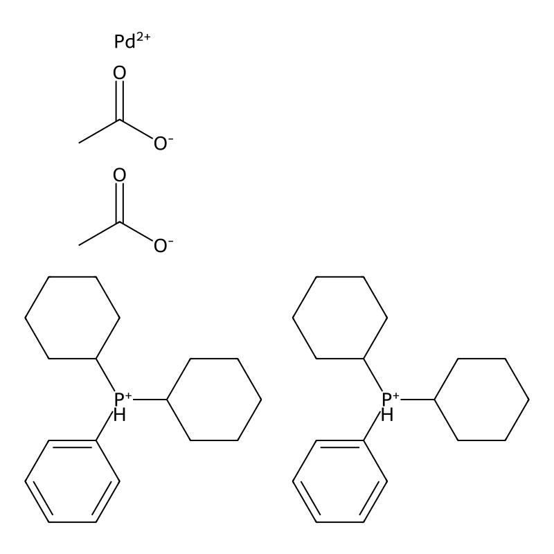 Bis(acetato-|EO)bis(dicyclohexylphenylphosphine)palladium