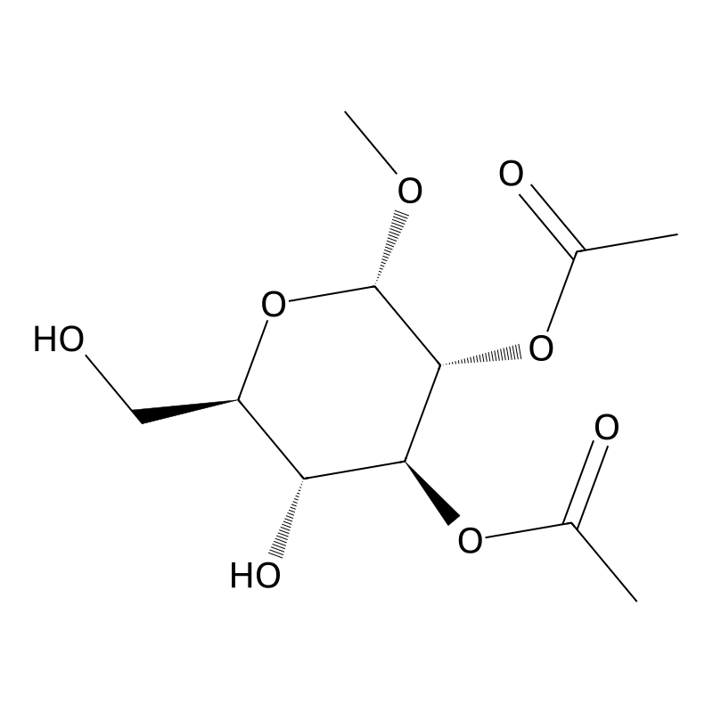 (2S,3R,4S,5R,6R)-5-Hydroxy-6-(hydroxymethyl)-2-methoxytetrahydro-2H-pyran-3,4-diyl diacetate