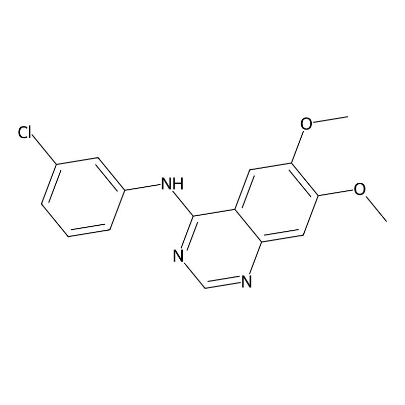 N-(3-chlorophenyl)-6,7-dimethoxyquinazolin-4-amine