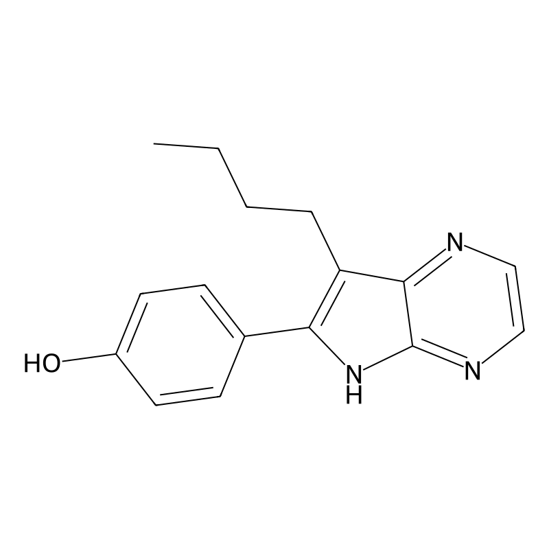 4-(7-butyl-5H-pyrrolo[2,3-b]pyrazin-6-yl)phenol