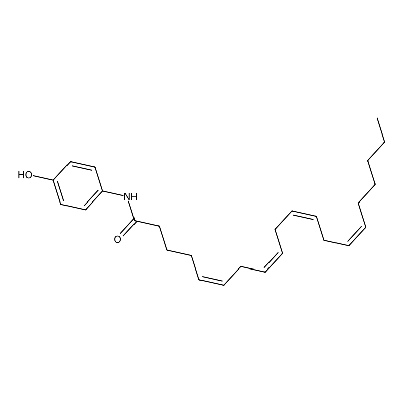 (5Z,8Z,11Z,14Z)-N-(4-hydroxyphenyl)icosa-5,8,11,14-tetraenamide