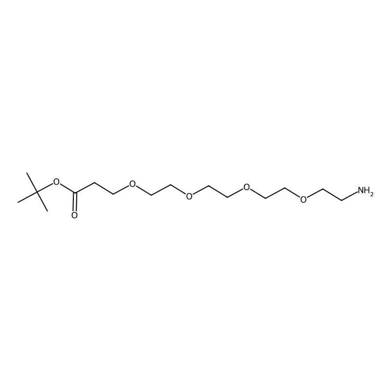 tert-Butyl 1-amino-3,6,9,12-tetraoxapentadecan-15-oate