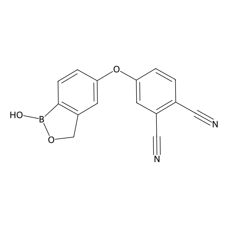 4-((1-Hydroxy-1,3-dihydrobenzo[c][1,2]oxaborol-5-yl)oxy)phthalonitrile