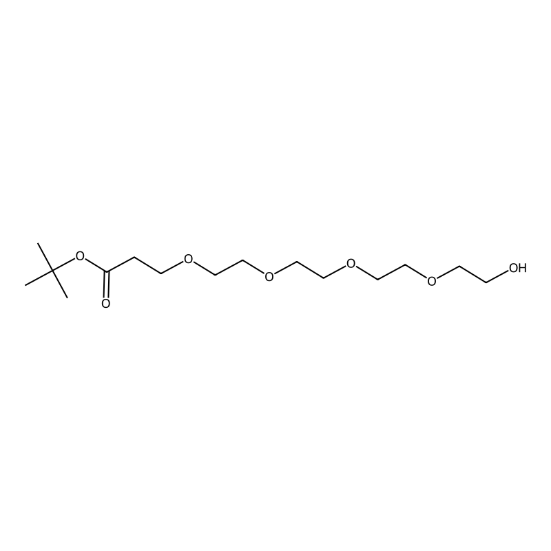 Tert-butyl 1-hydroxy-3,6,9,12-tetraoxapentadecan-15-oate