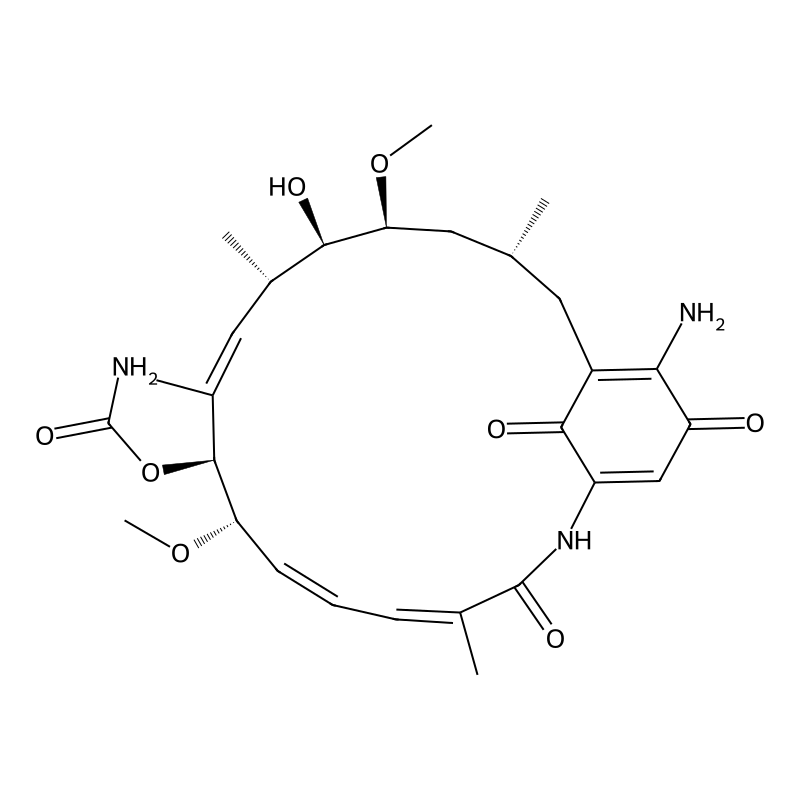 (19-amino-13-hydroxy-8,14-dimethoxy-4,10,12,16-tetramethyl-3,20,22-trioxo-2-azabicyclo[16.3.1]docosa-1(21),4,6,10,18-pentaen-9-yl) carbamate