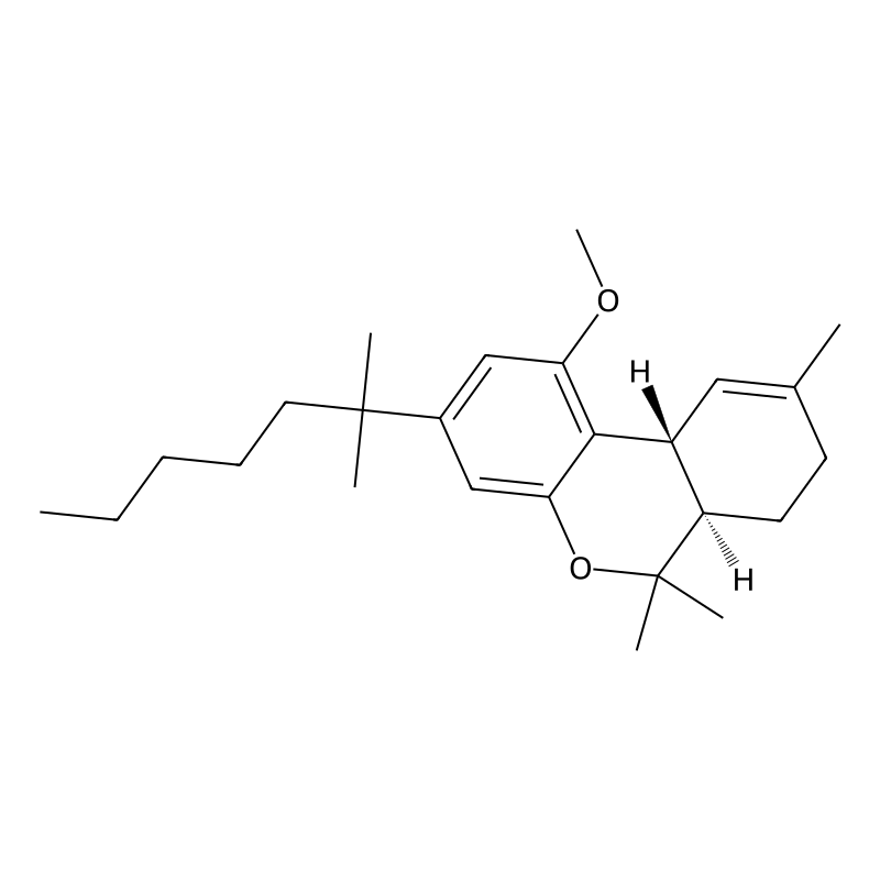 6H-Dibenzo(b,d)pyran, 3-(1,1-dimethylhexyl)-6a,7,8,10a-tetrahydro-1-methoxy-6,6,9-trimethyl-, (6aR,10aR)-