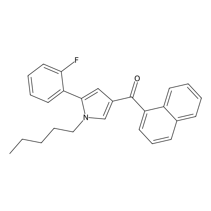 (5-(2-fluorophenyl)-1-pentyl-1H-pyrrol-3-yl)(naphthalen-1-yl)methanone