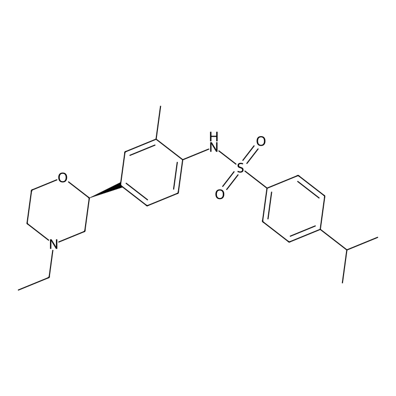 (S)-N-(4-(4-Ethylmorpholin-2-yl)-2-methylphenyl)-4-isopropylbenzenesulfonamide