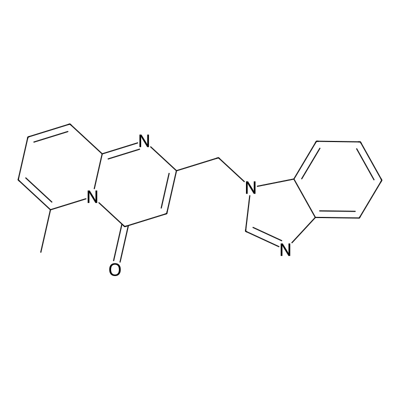 2-((1H-Benzo[d]imidazol-1-yl)methyl)-6-methyl-4H-pyrido[1,2-a]pyrimidin-4-one