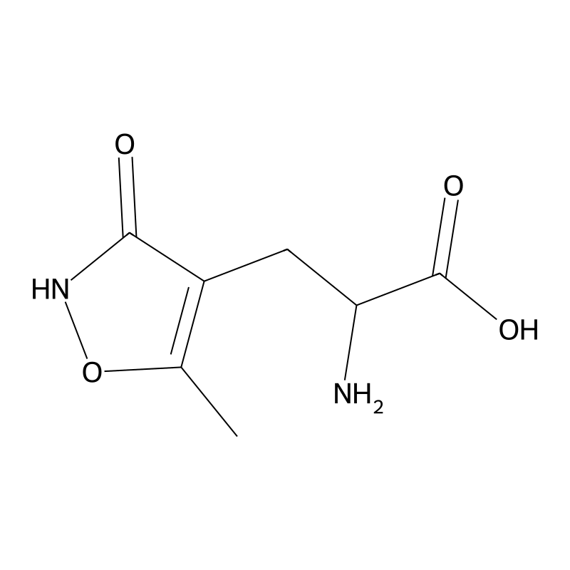 2-amino-3-(5-methyl-3-oxo-1,2-oxazol-4-yl)propanoic acid