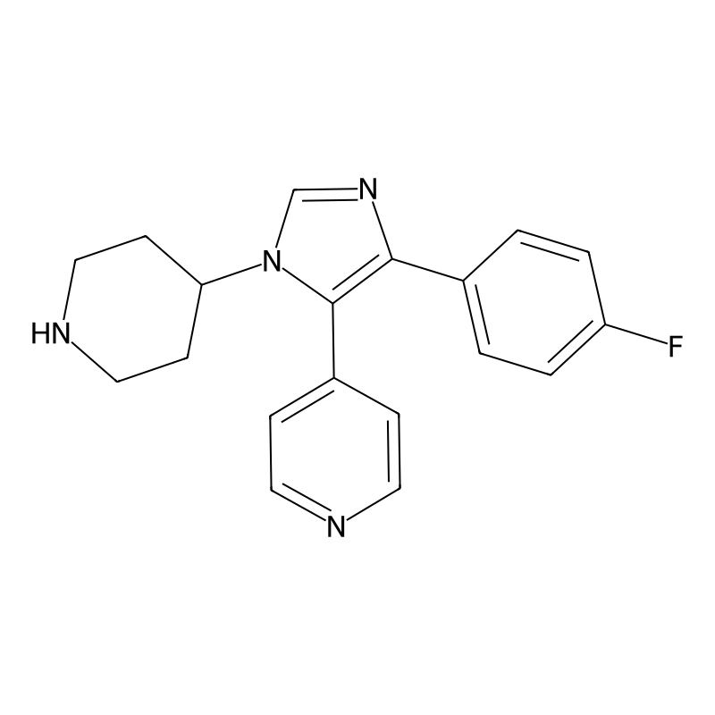 4-(5-(4-Fluorophenyl)-3-(4-piperidyl)imidazol-4-yl)pyridine