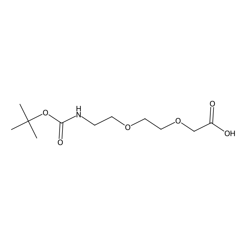 2,2-Dimethyl-4-oxo-3,8,11-trioxa-5-azatridecan-13-oic acid