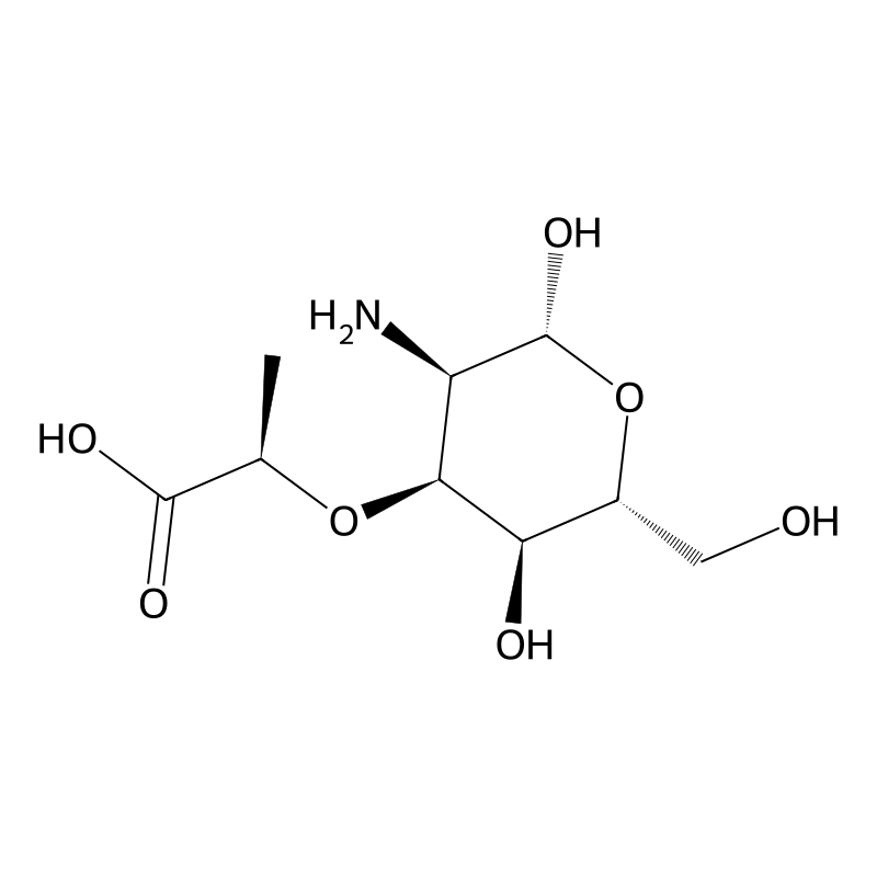 (2R)-2-{[(2R,3R,4S,5S,6R)-3-amino-2,5-dihydroxy-6-(hydroxymethyl)oxan-4-yl]oxy}propanoic acid