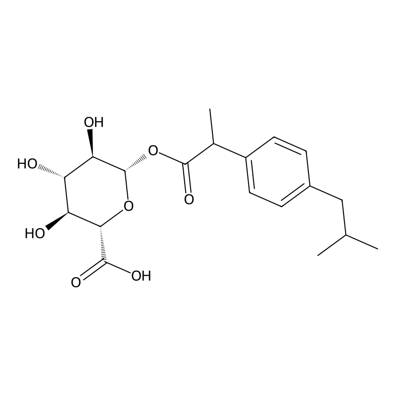 1-(alpha-Methyl-4-(2-methylpropyl)benzeneacetate)-beta-D-Glucopyranuronic acid