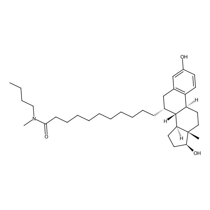 N-Butyl-11-[(7R,8R,9S,13S,14S,17S)-3,17-dihydroxy-13-methyl-7,8,9,11,12,13,14,15,16,17-decahydro-6H-cyclopenta[A]phenanthren-7-YL]-N-methylundecanamide