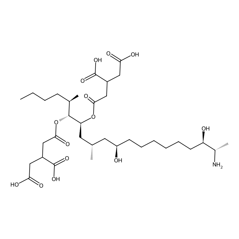 2-[2-[19-Amino-6-(3,4-dicarboxybutanoyloxy)-11,18-dihydroxy-5,9-dimethylicosan-7-yl]oxy-2-oxoethyl]butanedioic acid