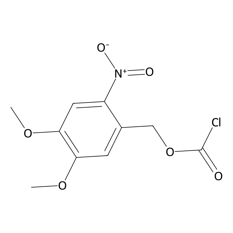 4,5-Dimethoxy-2-nitrobenzyl carbonochloridate