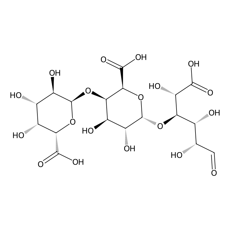 (2S,3R,4S,5R,6S)-6-[(2S,3R,4R,5R,6S)-2-Carboxy-6-[(2S,3R,4R,5R)-2-carboxy-4,5,6-trihydroxyoxan-3-yl]oxy-4,5-dihydroxyoxan-3-yl]oxy-3,4,5-trihydroxyoxane-2-carboxylic acid