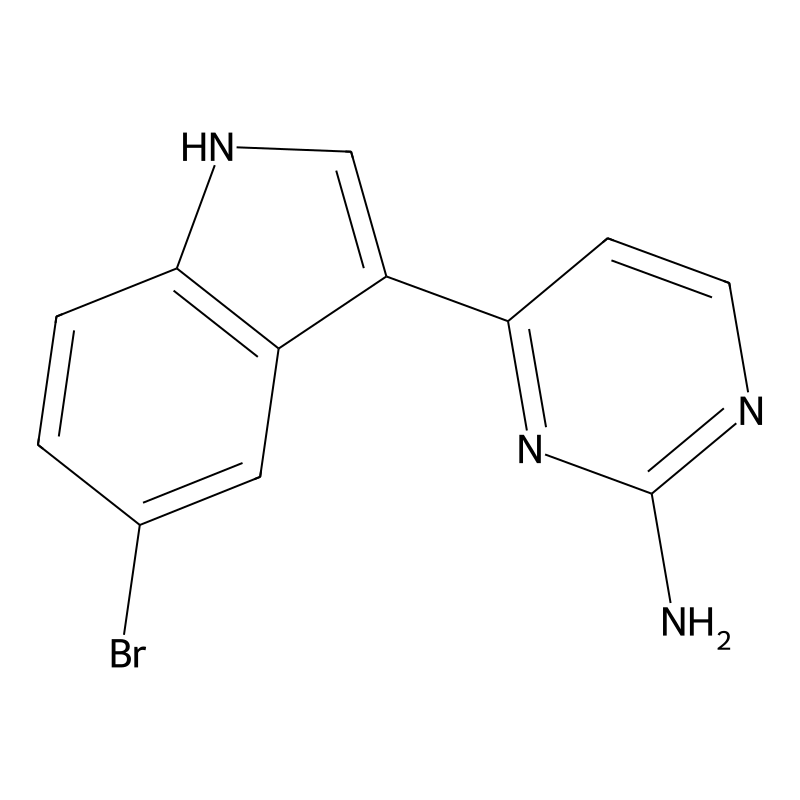 4-(5-bromo-1H-indol-3-yl)pyrimidin-2-amine