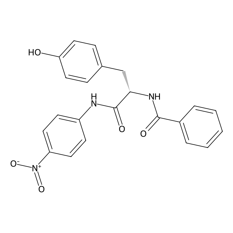 (S)-N-(3-(4-Hydroxyphenyl)-1-((4-nitrophenyl)amino)-1-oxopropan-2-yl)benzamide