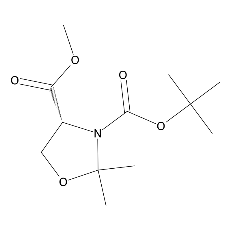 (R)-3-tert-Butyl 4-methyl 2,2-dimethyloxazolidine-3,4-dicarboxylate