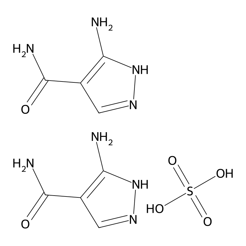 3-Amino-4-pyrazolecarboxamide hemisulfate