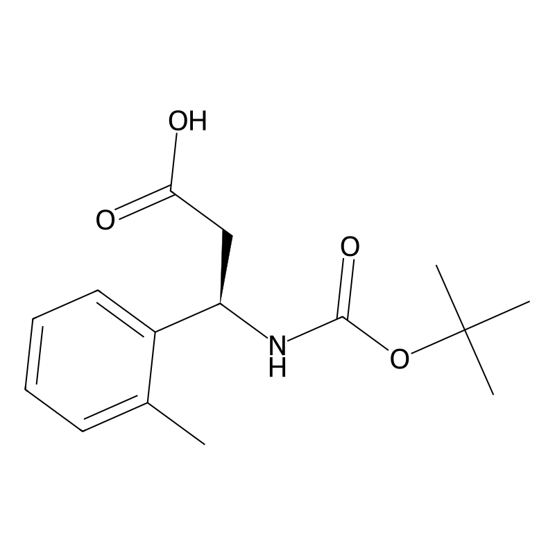 (R)-3-((tert-Butoxycarbonyl)amino)-3-(o-tolyl)propanoic acid