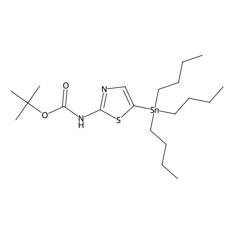 tert-Butyl (5-(tributylstannyl)thiazol-2-yl)carbamate