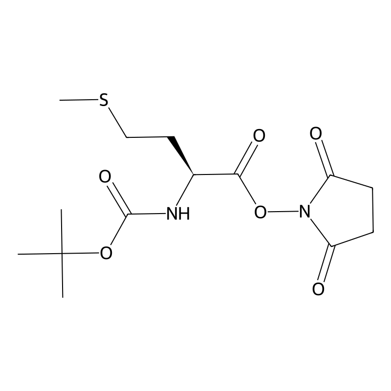 (2,5-dioxopyrrolidin-1-yl) (2S)-2-[(2-methylpropan-2-yl)oxycarbonylamino]-4-methylsulfanylbutanoate