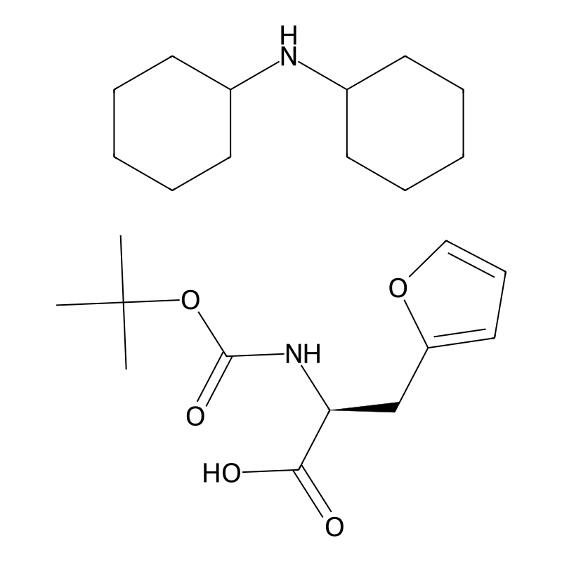 Dicyclohexylamine (S)-2-((tert-butoxycarbonyl)amino)-3-(furan-2-yl)propanoate