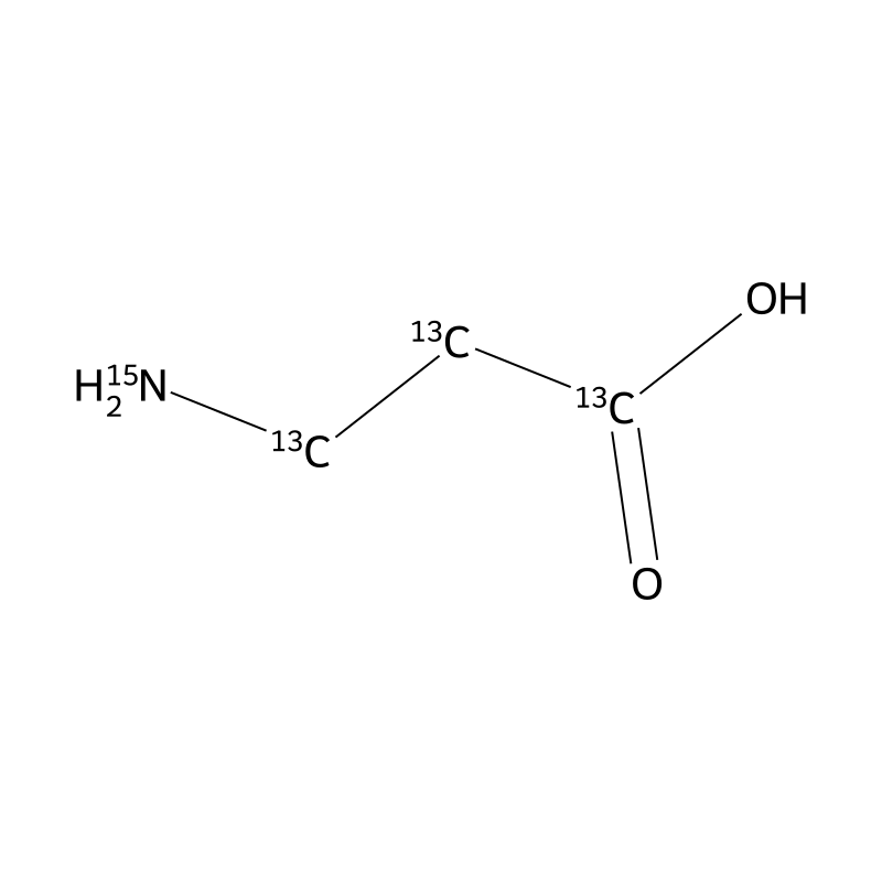 Beta-alanine 13C3,15N