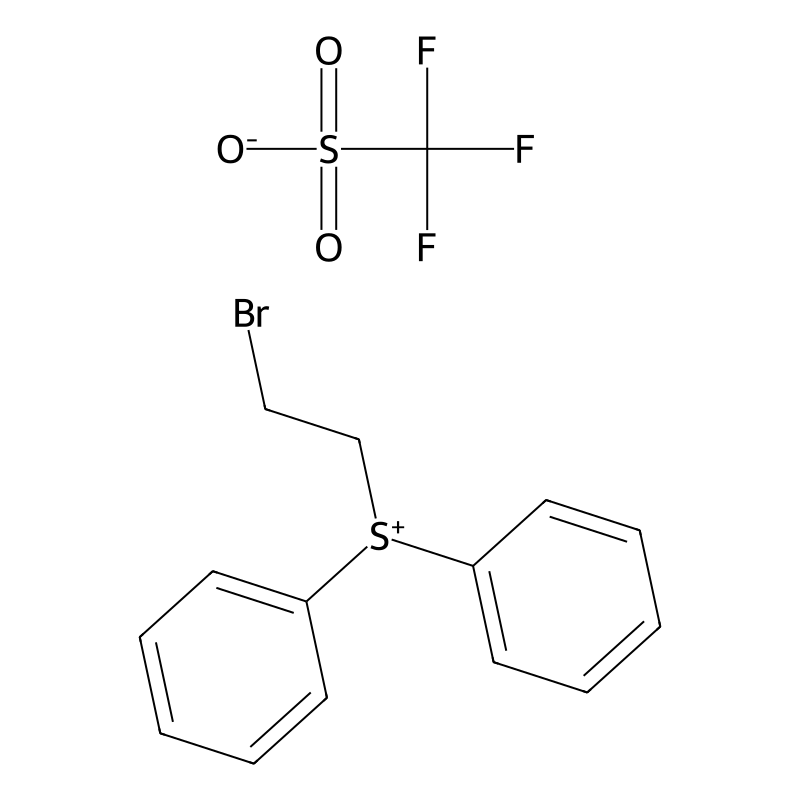 (2-Bromoethyl)diphenylsulfonium trifluoromethanesulfonate