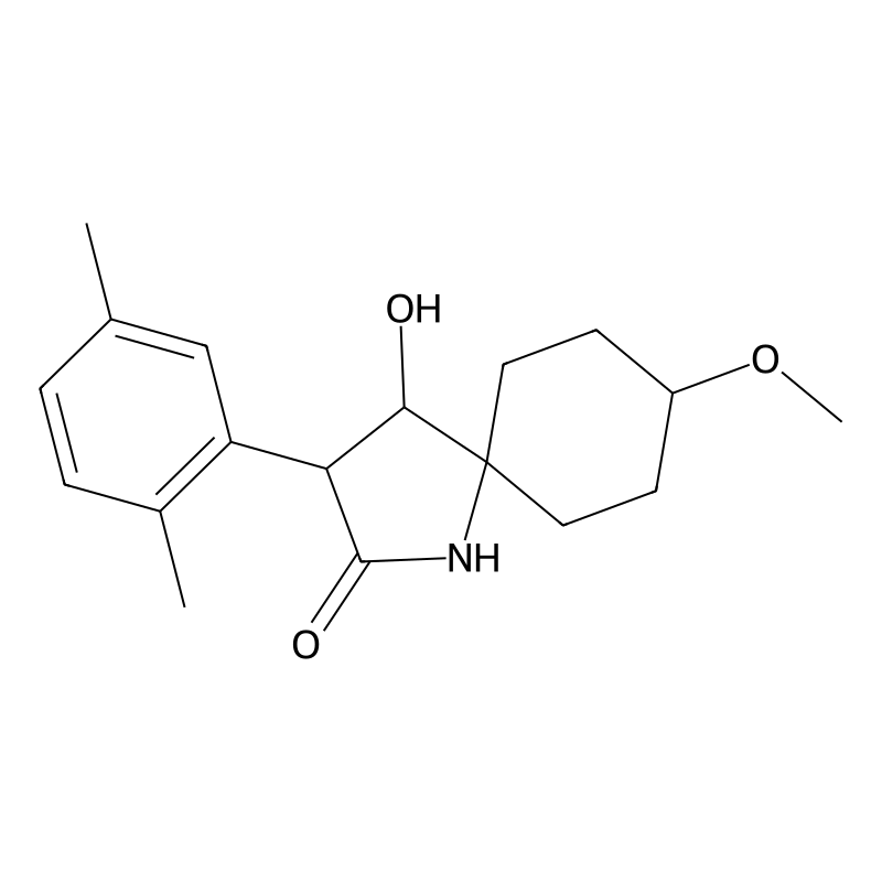 1-Azaspiro(4.5)decan-2-one, 3-(2,5-dimethylphenyl)-4-hydroxy-8-methoxy-