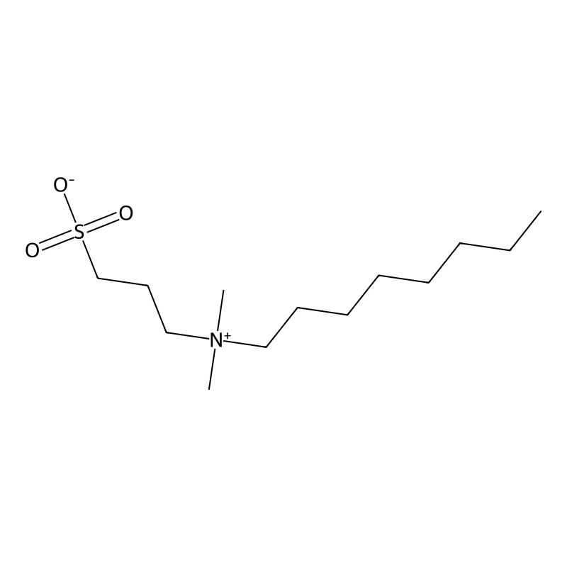 3-(Dimethyl-octylazaniumyl)propane-1-sulfonate