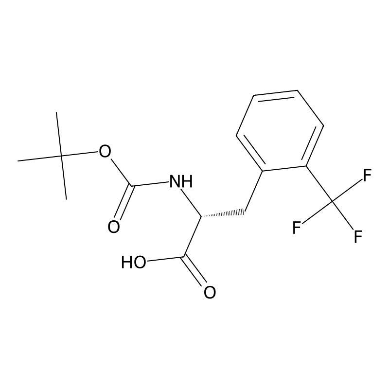 (R)-2-((tert-butoxycarbonyl)amino)-3-(2-(trifluoromethyl)phenyl)propanoic acid