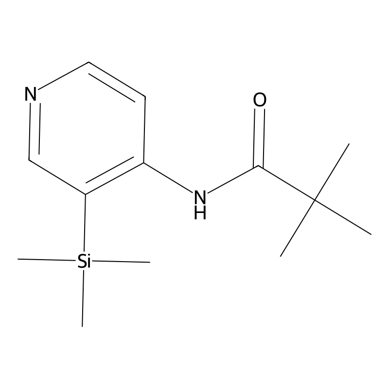 2,2-Dimethyl-N-(3-trimethylsilanyl-pyridin-4-yl)-propionamide