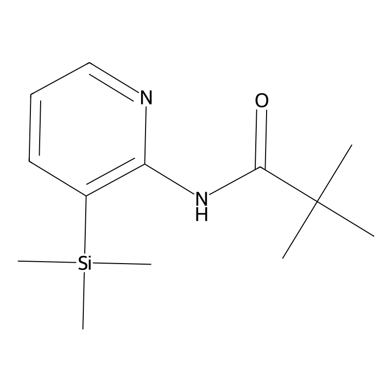 2,2-Dimethyl-N-(3-trimethylsilanyl-pyridin-2-yl)-propionamide