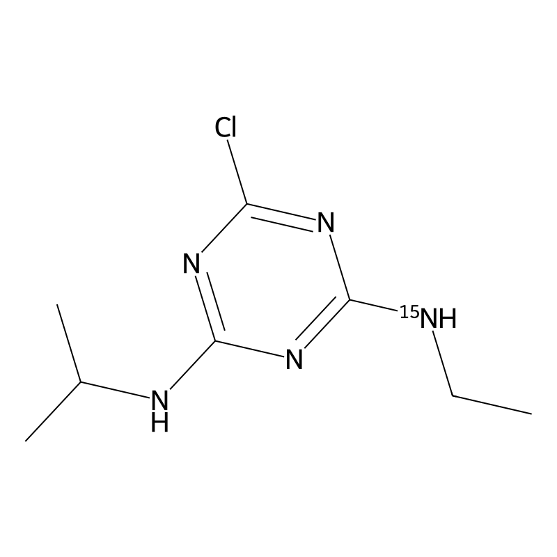 2-Chloro-4-ethylamino-15N-6-isopropylamino-1,3,5-triazine