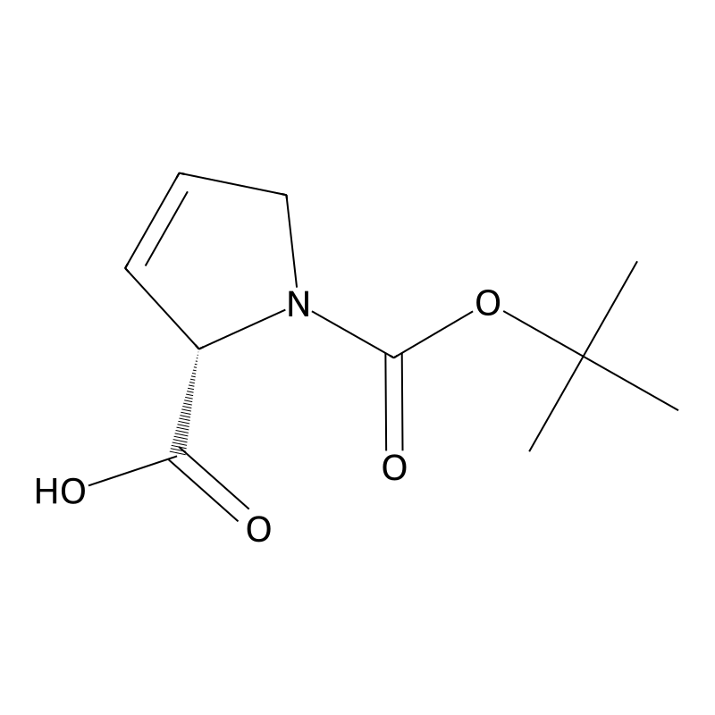 (S)-1-(tert-Butoxycarbonyl)-2,5-dihydro-1H-pyrrole-2-carboxylic acid