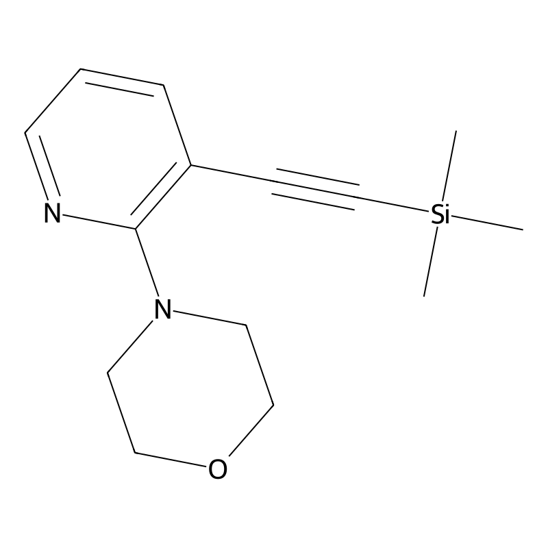 4-(3-Trimethylsilanylethynyl-pyridin-2-yl)-morpholine