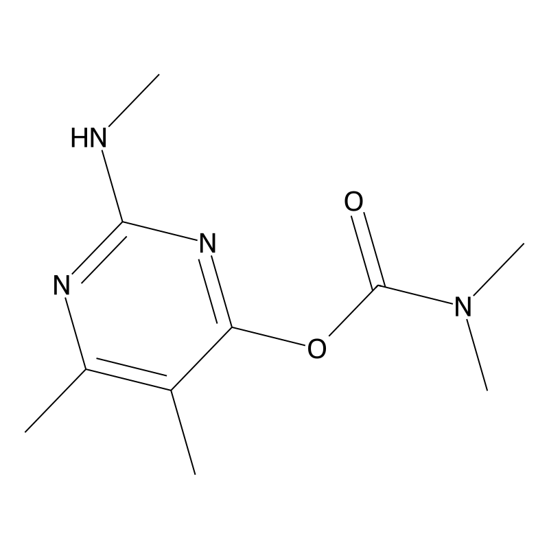 5,6-Dimethyl-2-(methylamino)-4-pyrimidinyl dimethylcarbamate