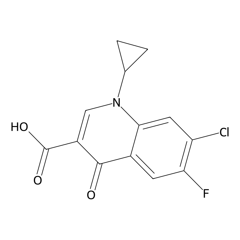 7-Chloro-1-cyclopropyl-6-fluoro-1,4-dihydro-4-oxoquinoline-3-carboxylic acid