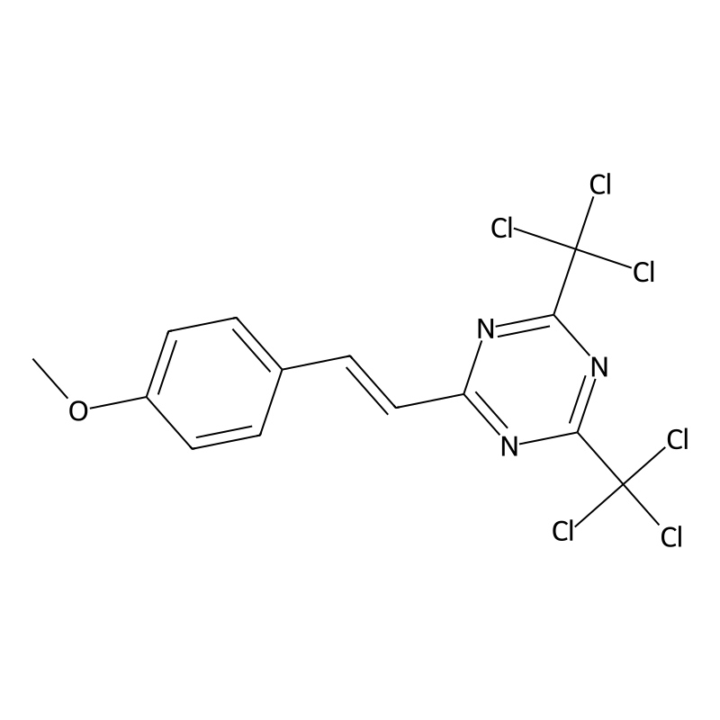 2-(4-Methoxystyryl)-4,6-bis(trichloromethyl)-1,3,5-triazine