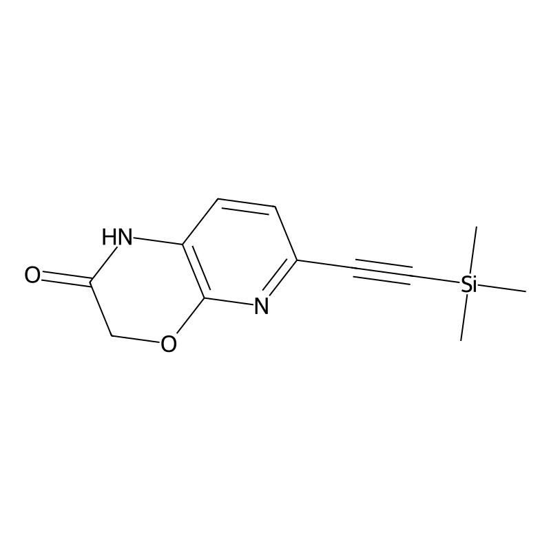 6-((Trimethylsilyl)ethynyl)-1H-pyrido[2,3-b][1,4]oxazin-2(3H)-one