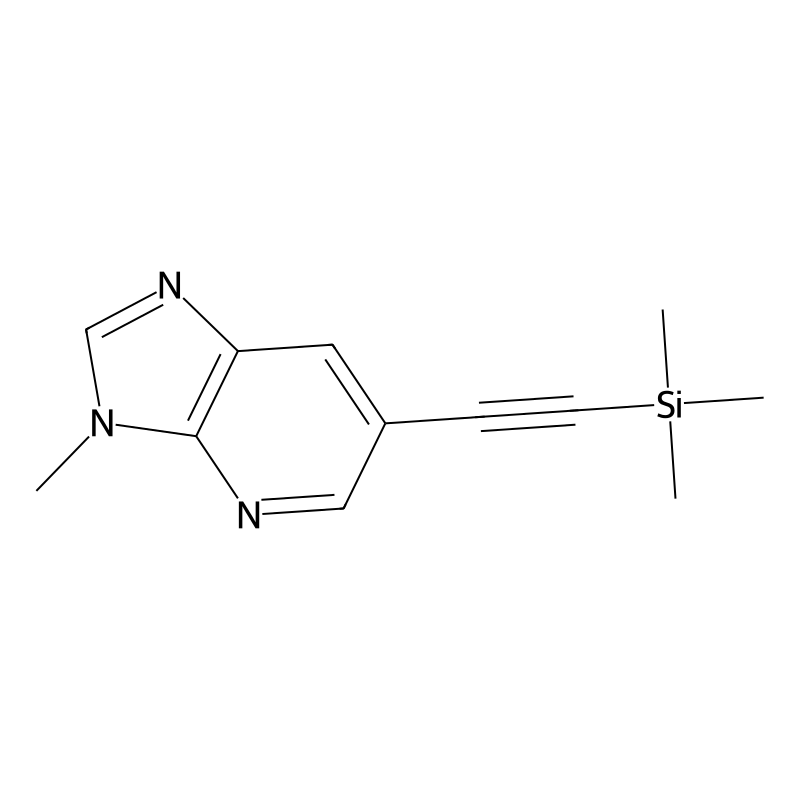 3-Methyl-6-((trimethylsilyl)ethynyl)-3H-imidazo[4,5-b]pyridine