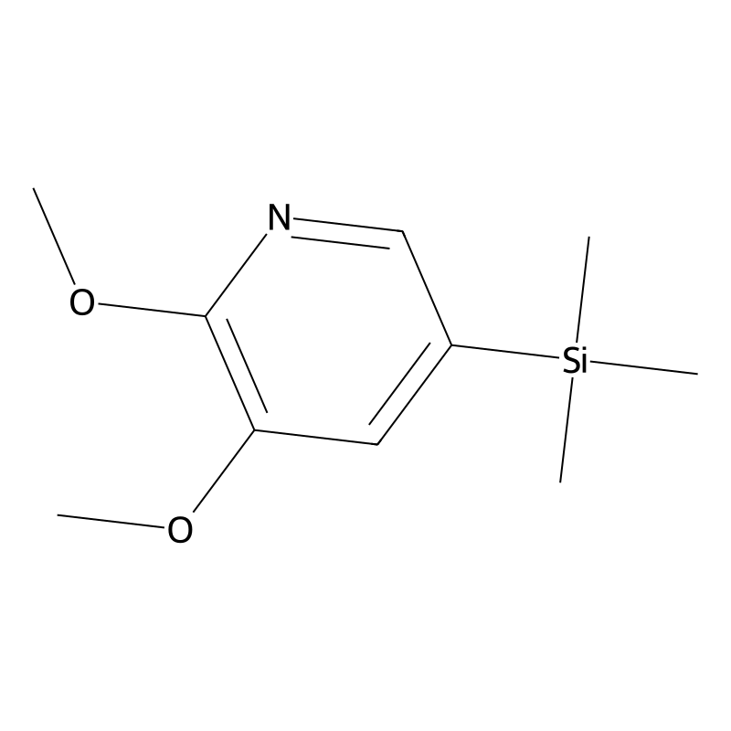 2,3-Dimethoxy-5-(trimethylsilyl)pyridine