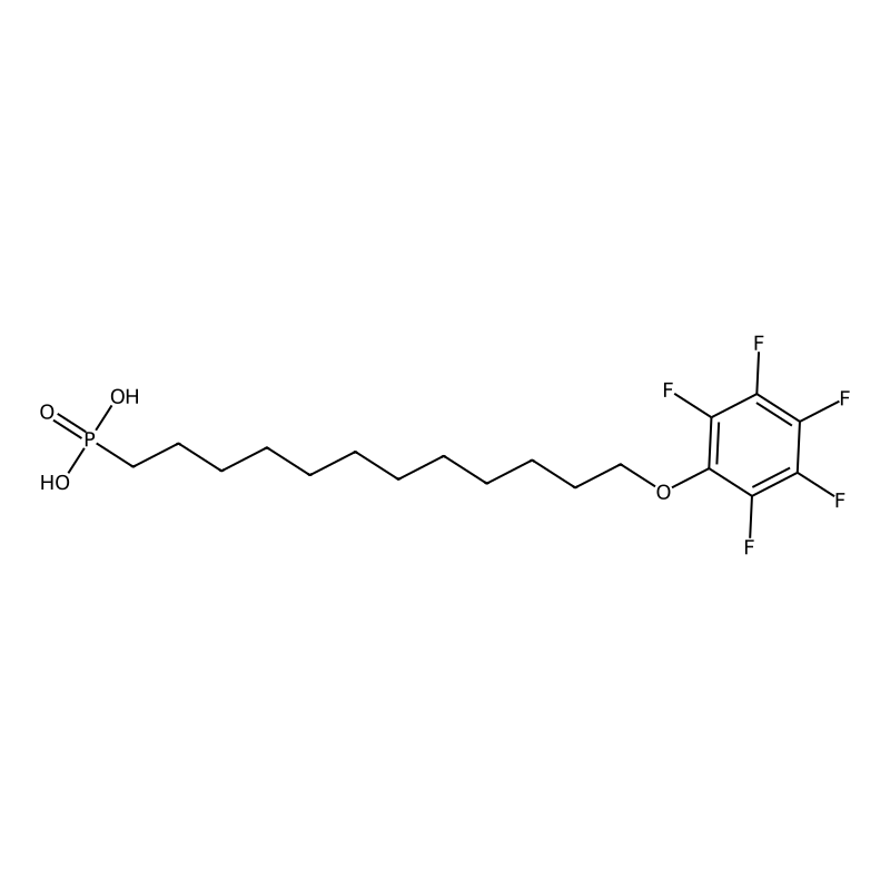 12-Pentafluorophenoxydodecylphosphonic acid